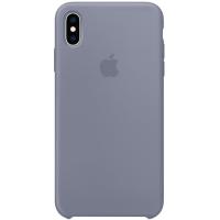 Чохол для смартфону Apple iPhone XS Max Silicone Case - Lavender Gray (MTFH2)