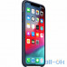 Чохол для смартфону Apple iPhone XS Max Silicone Case - Midnight Blue (MRWG2) — інтернет магазин All-Ok. фото 3