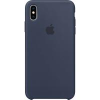 Чохол для смартфону Apple iPhone XS Max Silicone Case - Midnight Blue (MRWG2)