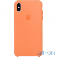 Чохол для смартфону Apple iPhone XS Max Silicone Case - Nectarine (MTFF2)
