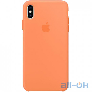 Чохол для смартфону Apple iPhone XS Max Silicone Case - Nectarine (MTFF2)