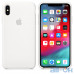 Чохол для смартфону Apple iPhone XS Max Silicone Case - White (MRWF2) — інтернет магазин All-Ok. фото 1