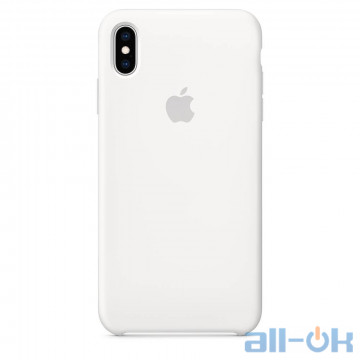 Чохол для смартфону Apple iPhone XS Max Silicone Case - White (MRWF2)