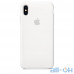 Чохол для смартфону Apple iPhone XS Max Silicone Case - White (MRWF2) — інтернет магазин All-Ok. фото 2