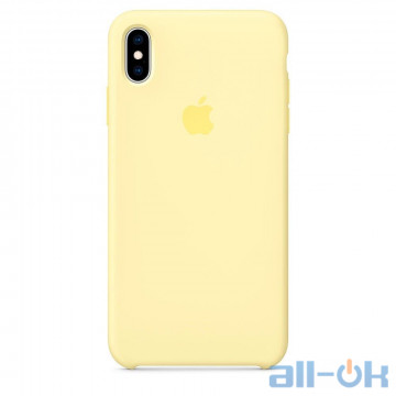 Чохол для смартфону Apple iPhone XS Max Silicone Case - Mellow Yellow (MUJR2)