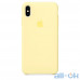 Чохол для смартфону Apple iPhone XS Max Silicone Case - Mellow Yellow (MUJR2) — інтернет магазин All-Ok. фото 1