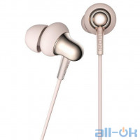 Навушники з мікрофоном 1More Stylish Dual-dynamic Driver Mic Gold (E1025-GOLD)