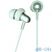 Навушники з мікрофоном 1More Stylish Dual-dynamic Driver Mic Green (E1025-GREEN)