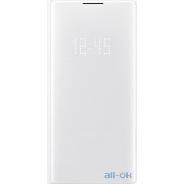 Чохол для смартфону Samsung N975 Galaxy Note 10 Plus LED View Cover White (EF-NN975PWEG)