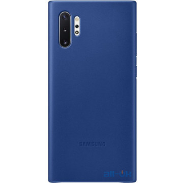 Чохол для смартфону Samsung N975 Galaxy Note 10 Plus Leather Cover Blue (EF-VN975LLEG)