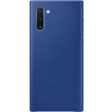 Чохол для смартфону Samsung N970 Galaxy Note 10 Leather Cover Blue (EF-VN970LLEG)