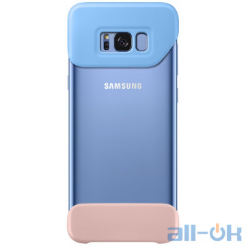 Чохол для смартфону Galaxy S8 Plus G955 2Piece Cover Blue/Peach (EF-MG955CLEG)