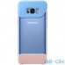 Чохол для смартфону Galaxy S8 Plus G955 2Piece Cover Blue/Peach (EF-MG955CLEG) — інтернет магазин All-Ok. фото 1