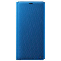 Чохол для смартфону Samsung A920 Galaxy A9 2018 Wallet Cover Blue (EF-WA920PLEG)