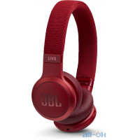 Навушники з мікрофоном JBL Live 400BT Red (JBLLIVE400BTRED)