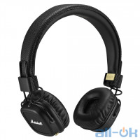 Навушники з мікрофоном Marshall Major II Bluetooth Black (4091378)