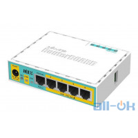 Маршрутизатор (роутер) Mikrotik hEX PoE lite (RB750UPr2)