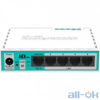 Маршрутизатор (роутер) Mikrotik hEX lite (RB750r2)