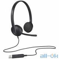 Комп'ютерна гарнітураLogitech H340 UA UCRF