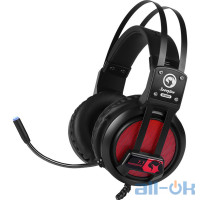 Комп'ютерна гарнітура Marvo HG9028 Gaming Headset Black UA UCRF