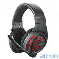 Комп'ютерна гарнітура REAL-EL GDX-7880 Black UA UCRF