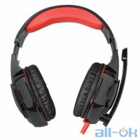 Комп'ютерна гарнітура REAL-EL GDX-8000 Vibration Surround 7.1 BackLit Black-Red (EL124100017) UA UCRF