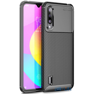 Чохол TOTO TPU Carbon Fiber 1,5mm Case для Xiaomi Mi CC9/Mi 9 Lite Black