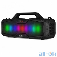 Портативні колонки SVEN PS-480 Black UA UCRF