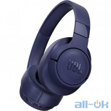 Навушники з мікрофоном JBL T750 BTNC Blue (JBLT750BTNCBLUAM)