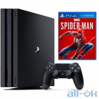 Игровая приставка Sony PlayStation 4 Pro 1TB + Spider-Man