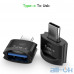Перехідник Robotsky Type C OTG Adapter USB 3.0 Converter Black  — інтернет магазин All-Ok. фото 1