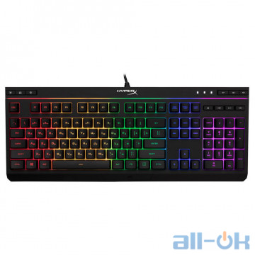 Клавіатура HyperX Alloy Core RGB Gaming Keyboard USB Black (HX-KB5ME2-RU) UA UCRF