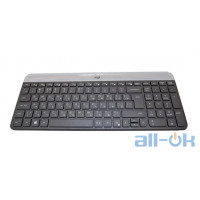 Комплект: клавіатура і миша Logitech MK470 Wireless Slim Graphite (920-009206) UA UCRF