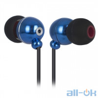 Навушники з мікрофоном ERGO ES-190i Blue