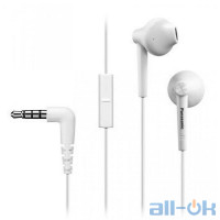 Навушники з мікрофоном Panasonic RP-TCM55GC-W White 