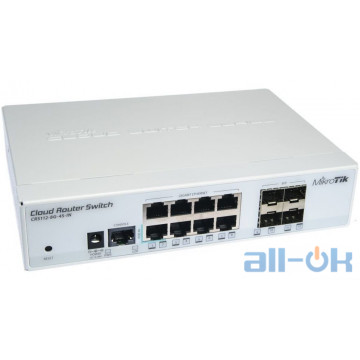 Маршрутизатор Mikrotik CRS112-8G-4S-IN UA UCRF