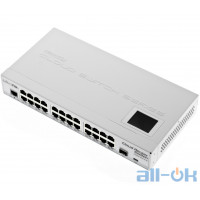 Комутатор керований Mikrotik CRS125-24G-1S-IN