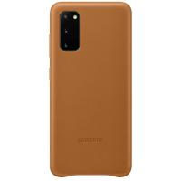 Чохол для смартфону Samsung G980 Galaxy S20 Leather Cover Brown (EF-VG980LAEG)