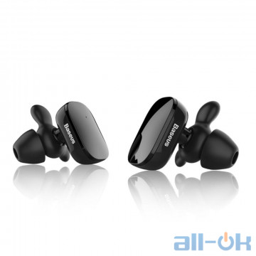Навушники TWS ( "повністю бездротові") Baseus Encok W02 Black