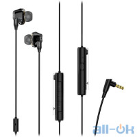 Навушники з мікрофоном Baseus Immersive virtual 3D gaming earphone H08 Black (NGH08-01)