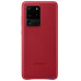 Чохол для смартфону Samsung G988 Galaxy S20 Ultra Leather Cover Red (EF-VG988LREG) — інтернет магазин All-Ok. фото 1