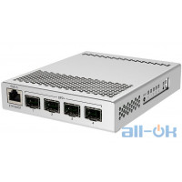 Комутатор керований 3-го рівня Mikrotik CRS305-1G-4S+IN