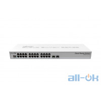 Комутатор Smart Mikrotik CRS326-24G-2S+RM