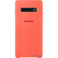Чохол для смартфону Samsung G975 Galaxy S10 Plus Silicone Cover Berry Pink (EF-PG975THEG)