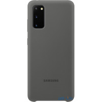 Чохол для смартфону Samsung G980 Galaxy S20 Silicone Cover Gray (EF-PG980TJEG)