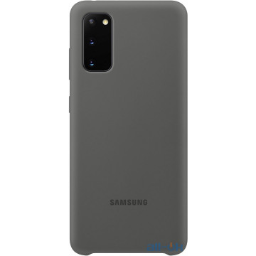Чохол для смартфону Samsung G980 Galaxy S20 Silicone Cover Gray (EF-PG980TJEG)