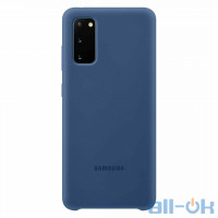 Чохол для смартфону Samsung G980 Galaxy S20 Silicone Cover Navy (EF-PG980TNEG)