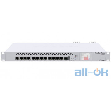 Маршрутизатор (роутер) Mikrotik CCR1016-12G UA UCRF