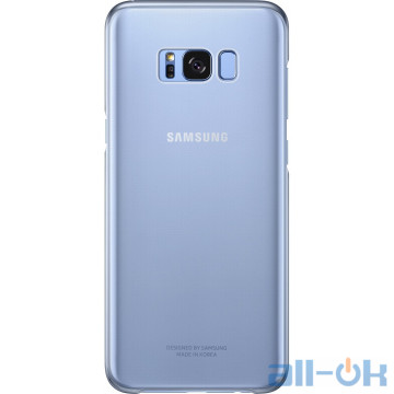 Чохол для смартфону Samsung Galaxy S8 Plus G955 Clear Cover Blue (EF-QG955CLEG)