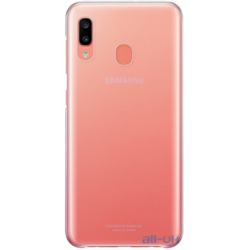 Чохол для смартфону Samsung A205 Galaxy A20 Gradation Cover Pink (EF-AA205CPEG)